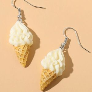 New Summer Ice Cream Drop Earrings